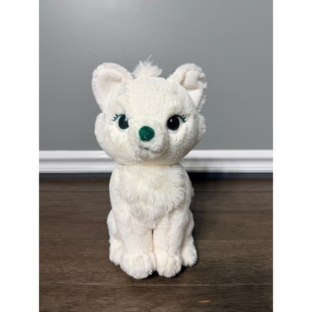 Disney Store Exclusive Marie Plush Aristocats White Cat Green Nose 12 Inch
